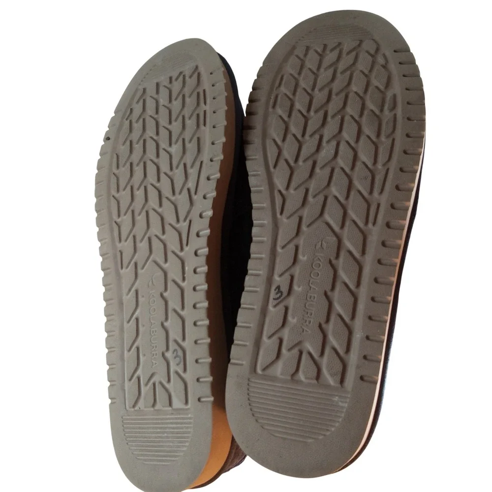 Koolaburra by UGG Tipton Navy Blue Suede Slippers Mens 12 Comfort Dorm Gift Ever